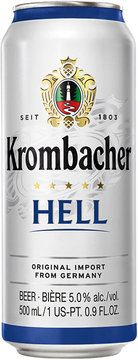 Krombacher Hell Lager (500ml) (4x6pk) - Beer - Black Market