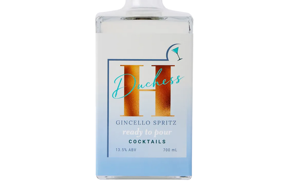 Lady H Duchess H Cocktail Gincello Spritz (700ml) - Pre-Mixed - Black Market