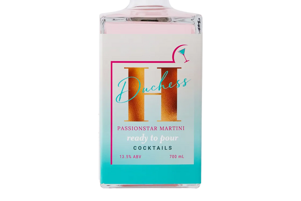 Lady H Duchess H Cocktail Passionstar Martini (700ml) - Pre-Mixed - Black Market