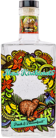 Lady H Kirihimete Snowglobe Peach & Passionfruit Gin Cup (700ml) - Gin - Black Market