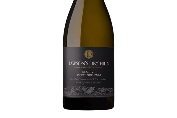 Lawson's Dry Hills Reserve Marlborough Pinot Gris 2024 - Pinot Gris - Black Market