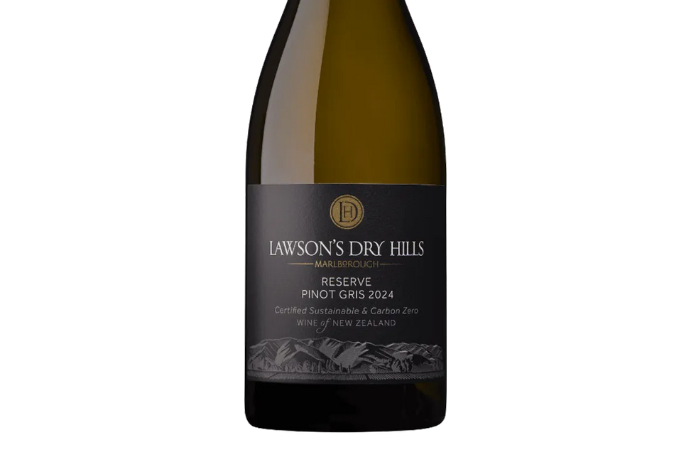 Lawson's Dry Hills Reserve Marlborough Pinot Gris 2024 - Pinot Gris - Black Market