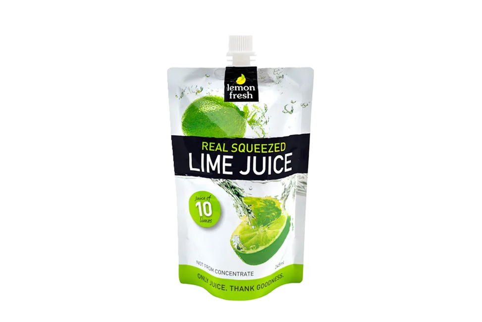 Lemon Fresh Lime Juice (245ml) - Juice - Black Market