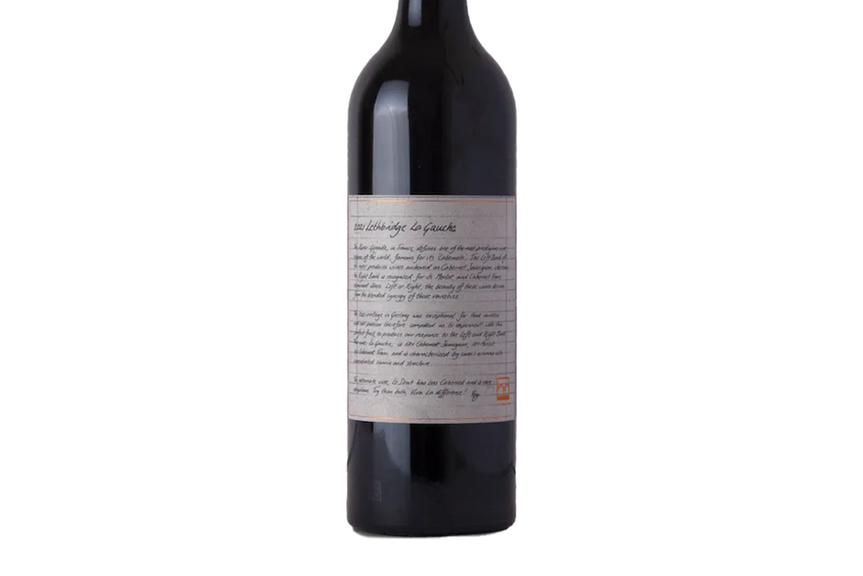 Lethbridge La Gauche Red Blend 2021 (Australia) - Red Blend - Black Market