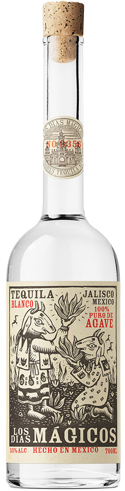 Los Días Mágicos Tequila Blanco (700ml) - Tequila - Black Market