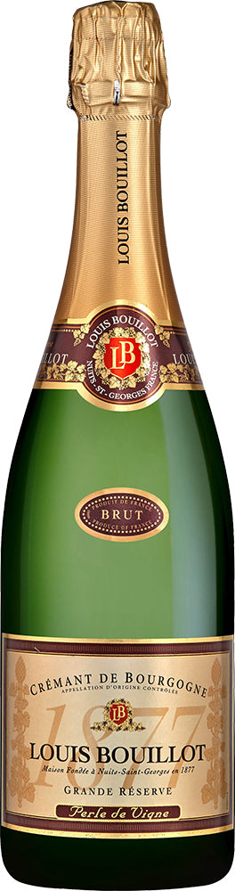 Louis Bouillot Perle de Vigne Crémant de Bourgogne Brut NV (France) - Brut - Black Market