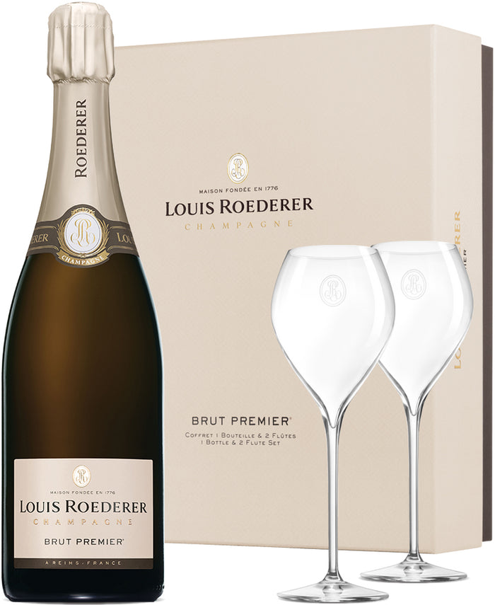 Louis Roederer Champagne & Glass Gift Set - Champagne - Black Market