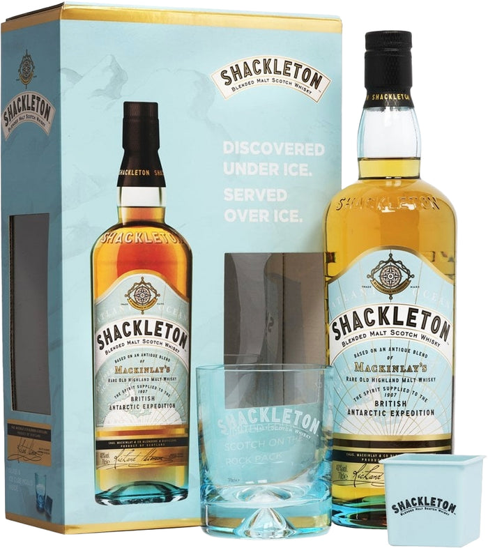 Mackinlay's Shackleton Blended Malt Scotch Whisky Gift Set - Whisky - Black Market