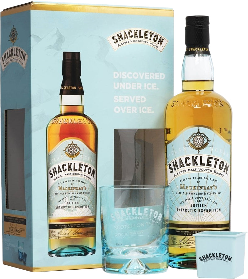 Mackinlay's Shackleton Blended Malt Scotch Whisky Gift Set - Whisky - Black Market