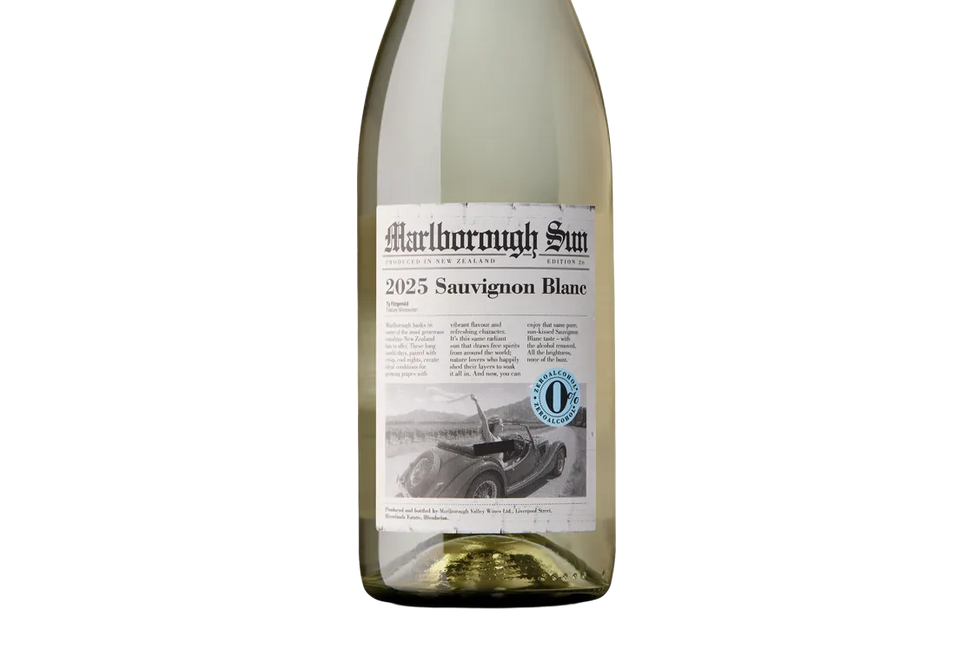 Marlborough Sun Zero Sauvignon Blanc 2025 - Sauvignon Blanc - Black Market