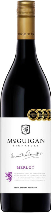 McGuigan Signature Merlot 2024 1L (Australia) - Merlot - Black Market