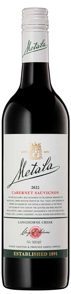 Metala White Label Langhorne Creek Cabernet Sauvignon 2022 (Australia) - Cabernet Sauvignon - Black Market