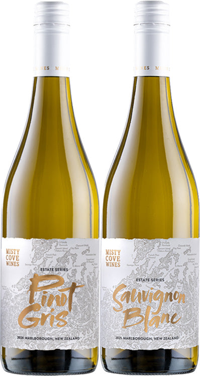 Misty Cove Estate White Gift Collection (Twin Pack) - Mixed Case - Black Market