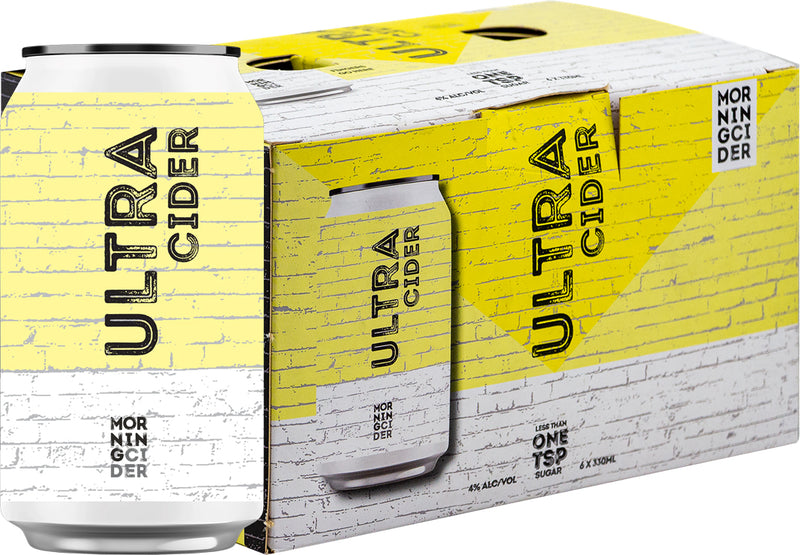 Morningcider Ultra Low Carb Cider (330ml) - Cider - Black Market