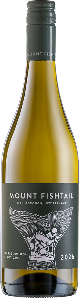 Mount Fishtail Marlborough Pinot Gris 2026 (Export Wine)