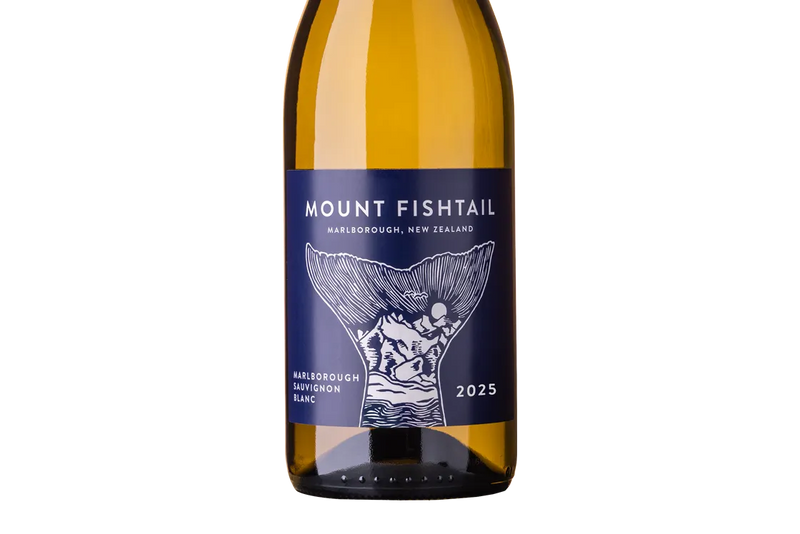 Mount Fishtail Marlborough Sauvignon Blanc 2025 (Export Wine) - Sauvignon Blanc - Black Market