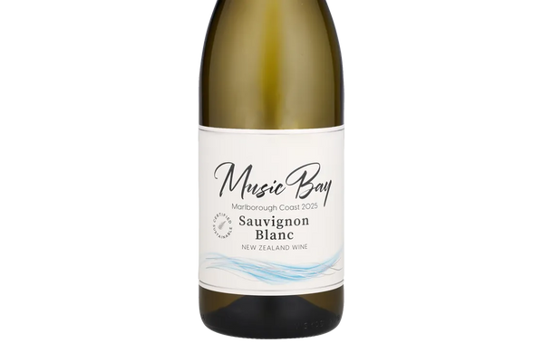 Music Bay Marlborough Sauvignon Blanc 2025 - Sauvignon Blanc - Black Market
