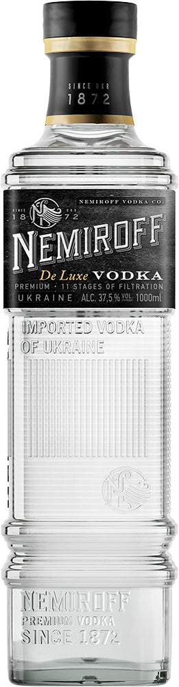 Nemiroff De Luxe Vodka (1L) - Vodka - Black Market