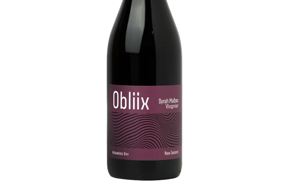 Obliix Hawke's Bay Syrah Malbec Viognier 2023 - Syrah - Black Market