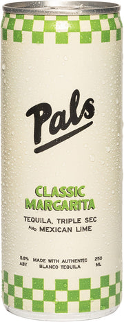 Pals Classic Margarita (250ml) (10pk) - Pre-Mixed - Black Market
