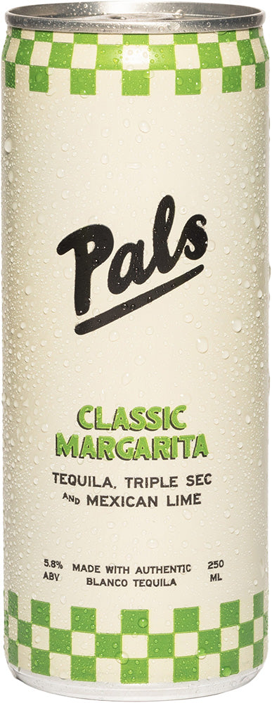 Pals Classic Margarita (250ml) (10pk) - Pre-Mixed - Black Market