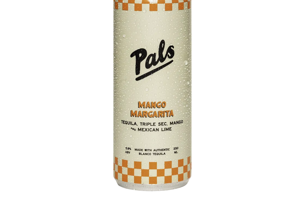 Pals Mango Margarita (250ml) - Pre-Mixed - Black Market