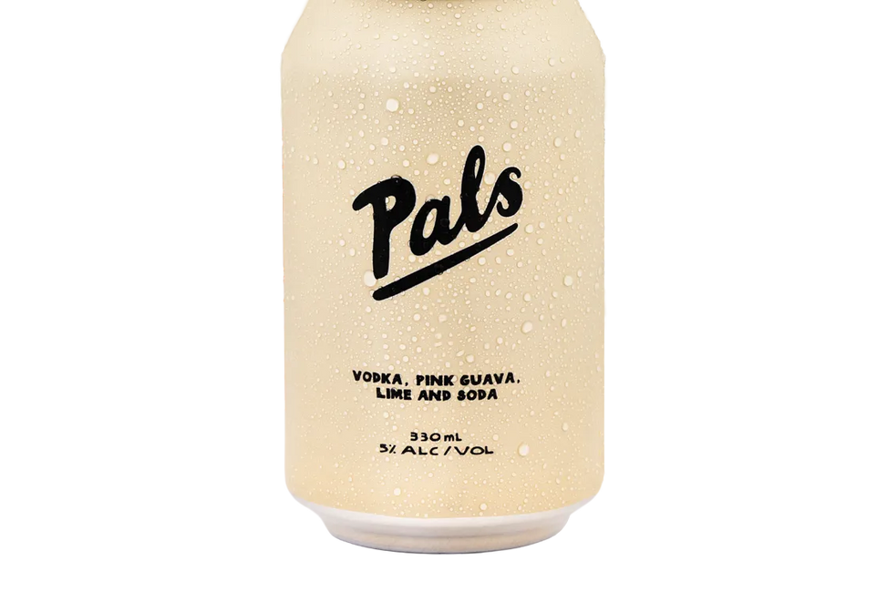 Pals Vodka, Pink Guava, Lime & Soda (330ml) - Pre-Mixed - Black Market