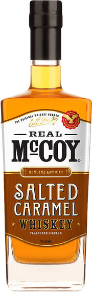 Real McCoy Salted Caramel Whiskey Flavoured Liqueur (700ml) - Liqueur - Black Market