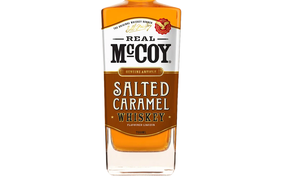 Real McCoy Salted Caramel Whiskey Flavoured Liqueur (700ml) - Liqueur - Black Market