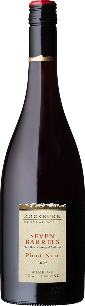 Rockburn Seven Barrels Dick Bunton Vineyard Gibbston Pinot Noir 2023 - Pinot Noir - Black Market