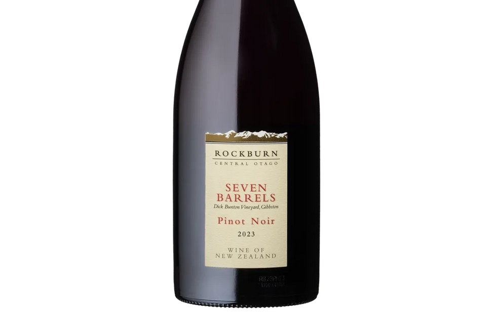 Rockburn Seven Barrels Dick Bunton Vineyard Gibbston Pinot Noir 2023 - Pinot Noir - Black Market
