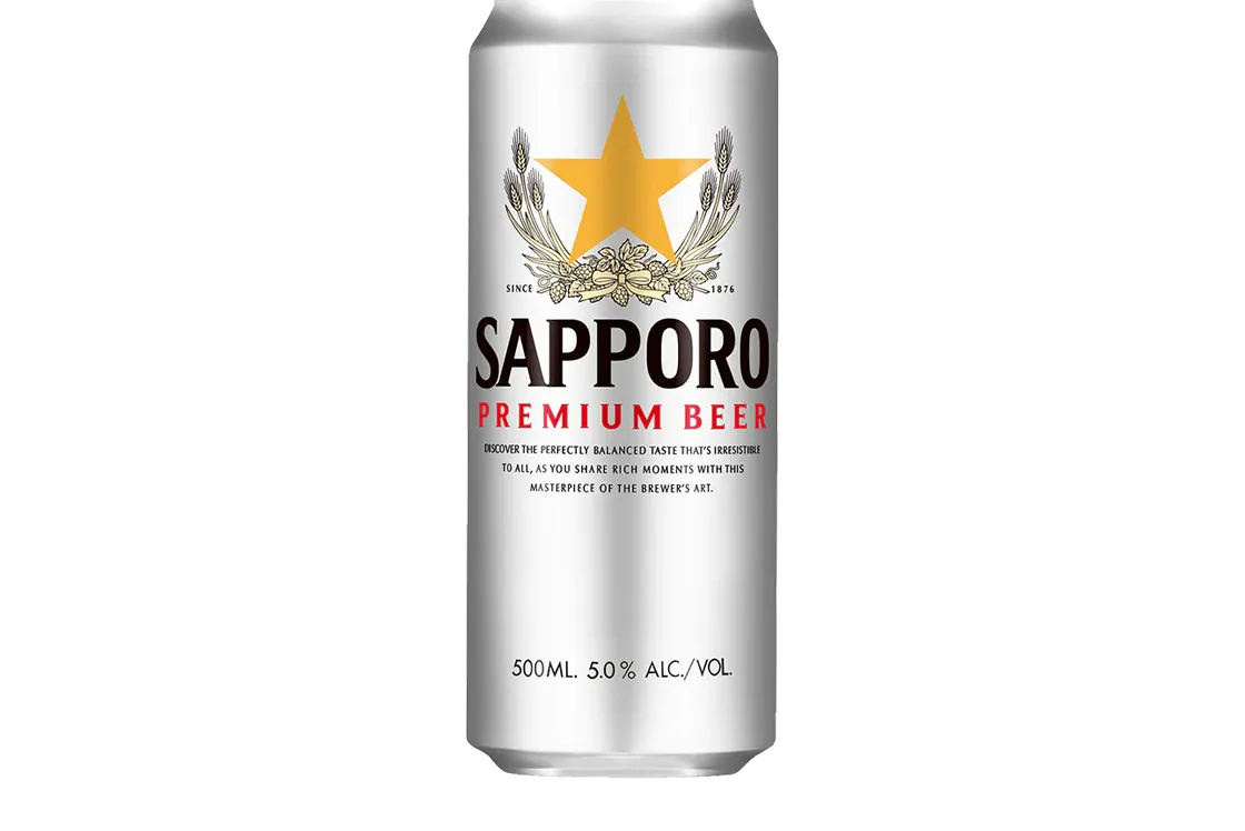 Sapporo Premium Beer (500ml) – Black Market