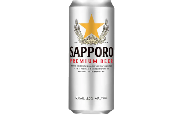 Sapporo Premium Beer (500ml) - Beer - Black Market