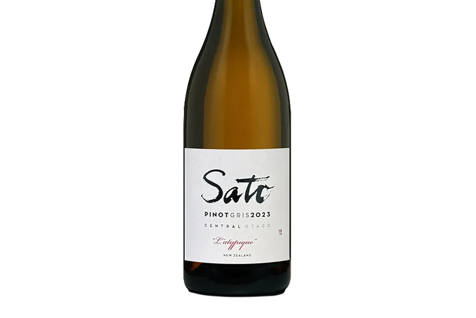 Sato L'Atypique Central Otago Pinot Gris 2023 - Pinot Gris - Black Market