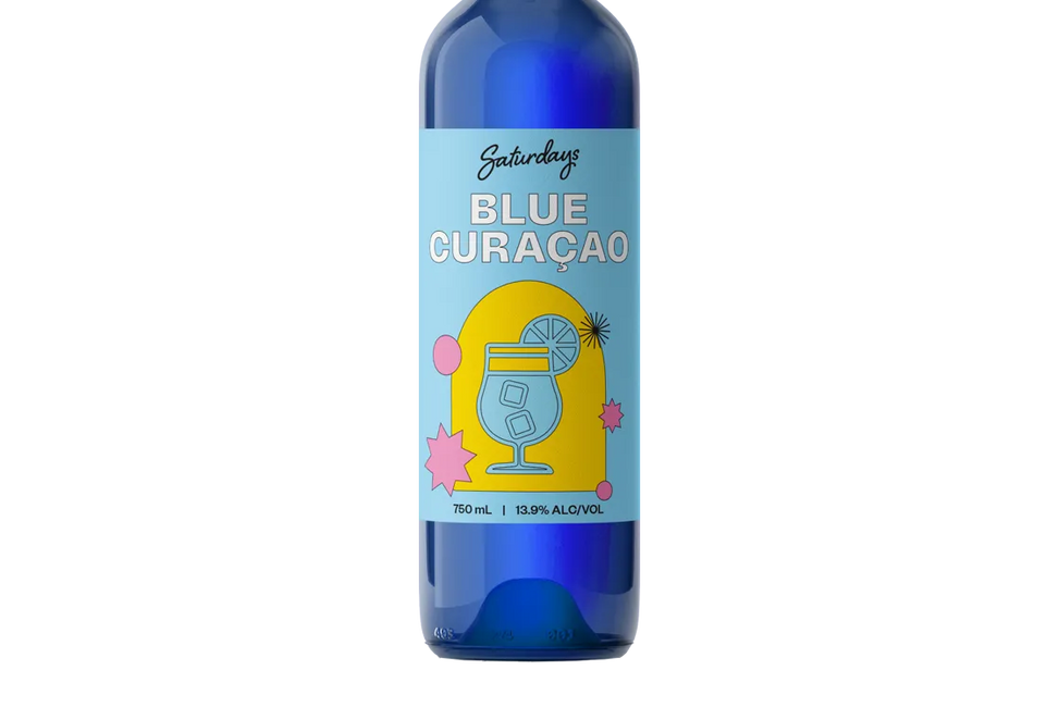 Saturdays Liqueur Blue Curaçao (750ml) - Liqueur - Black Market