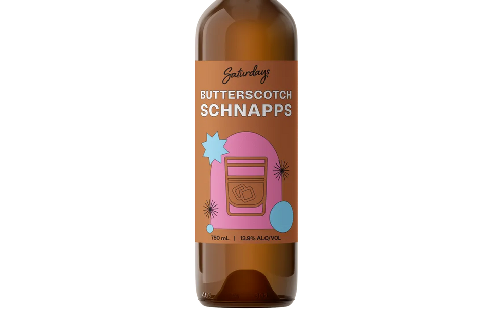 Saturdays Liqueur Butterscotch Schanpps (750ml) - Liqueur - Black Market