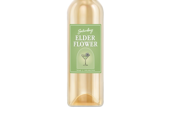 Saturdays Liqueur Elderflower (750ml)