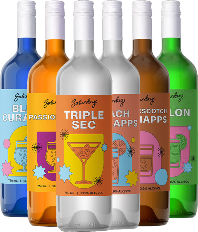 Saturdays Liqueur Entertainers Collection - Mixed Case - Black Market