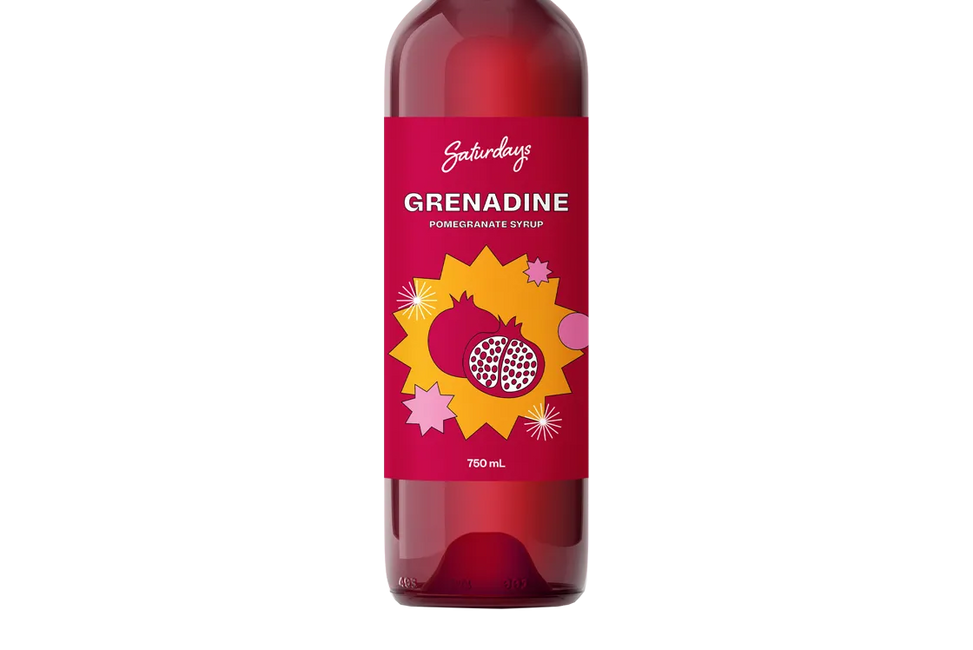 Saturdays Liqueur Grenadine (750ml) - Liqueur - Black Market