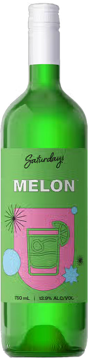 Saturdays Liqueur Melon (750ml) - Liqueur - Black Market