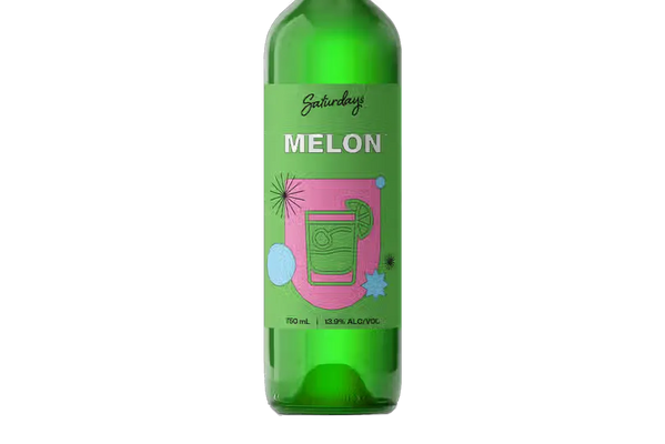 Saturdays Liqueur Melon (750ml) - Liqueur - Black Market