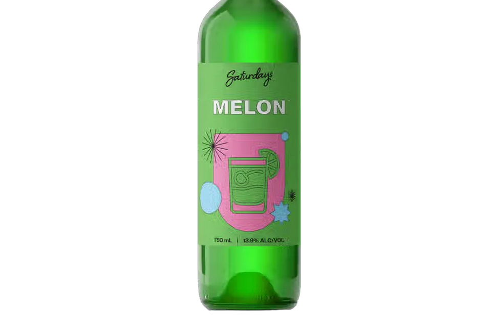 Saturdays Liqueur Melon (750ml) - Liqueur - Black Market
