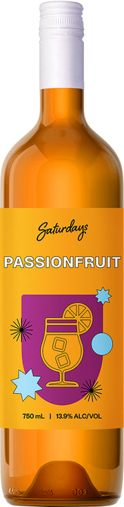 Saturdays Liqueur Passionfruit (750ml) - Liqueur - Black Market