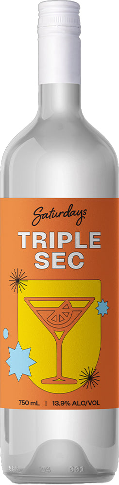 Saturdays Liqueur Triple Sec (750ml) - Liqueur - Black Market