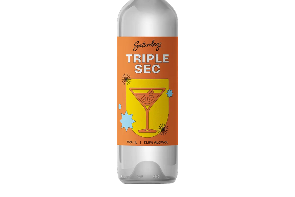 Saturdays Liqueur Triple Sec (750ml) - Liqueur - Black Market