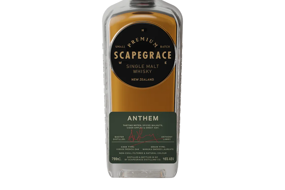 Scapegrace Anthem Single Malt Whisky (700ml) - Whisky - Black Market