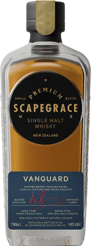 Scapegrace Vanguard Single Malt Whisky (700ml) - Whisky - Black Market
