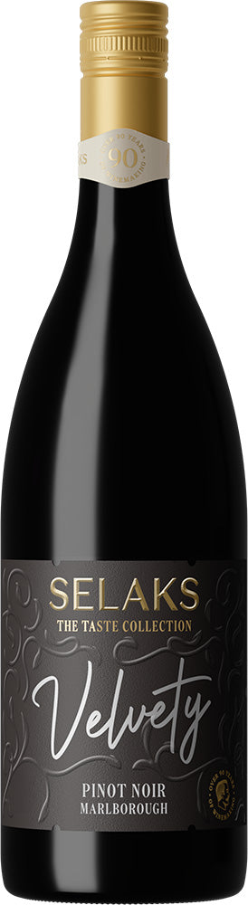 Selaks Taste Collection Velvety Marlborough Pinot Noir 2024 - - Black Market