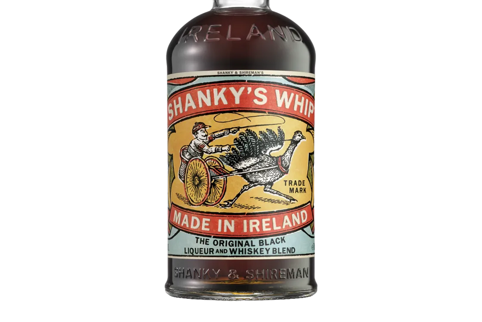 Shanky's Whip Black Irish Whiskey Liqueur (700ml) - Liqueur - Black Market