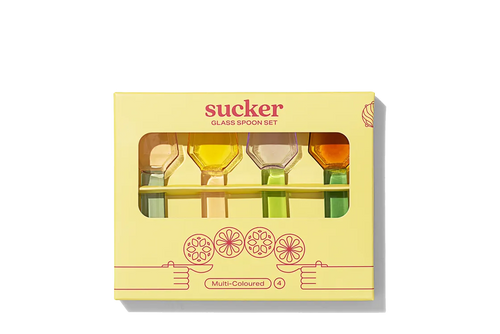 Sucker Glass Spoon Set - Accessories - Black Market